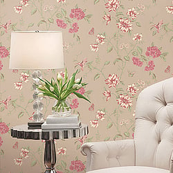 Galerie Wallcoverings Product Code G34306 - English Florals Wallpaper Collection -   