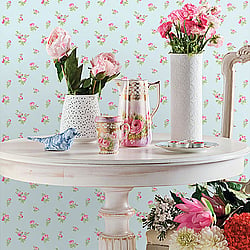 Galerie Wallcoverings Product Code G34346 - English Florals Wallpaper Collection -   