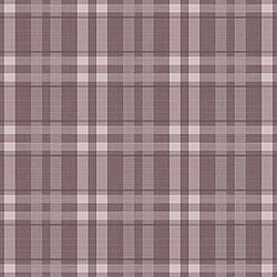 Galerie Wallcoverings Product Code G45308 - Vintage Roses Wallpaper Collection - Burgundy Colours - Plaid Design