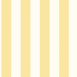 Galerie Wallcoverings Product Code G45400 - Smart Stripes 3 Wallpaper Collection - Yellow White Colours - Awning Stripe Design