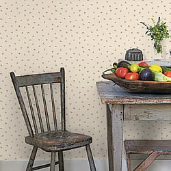 Galerie Wallcoverings Product Code G45436 - Just Kitchens Wallpaper Collection - Taupe Green Colours - Leaf Toss Design