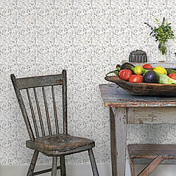 Galerie Wallcoverings Product Code G45454 - Just Kitchens Wallpaper Collection - Grey Beige Colours - Spring Leaf Trail Design