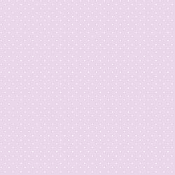 Galerie Wallcoverings Product Code G56052 - Just 4 Kids Wallpaper Collection - Lilac White Colours - Polka Dot Design