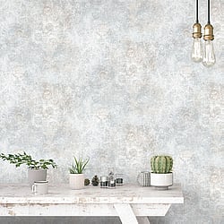 Galerie Wallcoverings Product Code G56221 - Nostalgie Wallpaper Collection - Silver Grey Colours - Gears Design