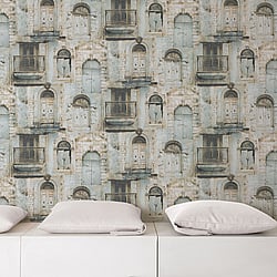 Galerie Wallcoverings Product Code G56436 - Global Fusion Wallpaper Collection -  Village Doors Design