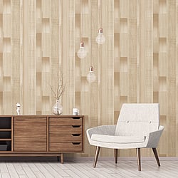 Galerie Wallcoverings Product Code G56570 - Texstyle Wallpaper Collection - Beiges Colours - Agen Stripe Design