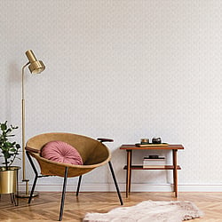 Galerie Wallcoverings Product Code G56583 - Texstyle Wallpaper Collection - Warm Neutrals Mica Colours - Block Flock Design