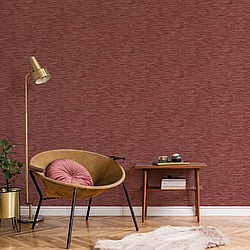 Galerie Wallcoverings Product Code G56590 - Texstyle Wallpaper Collection - Terra Cotta Red Rose Gold Colours - Bronze Effect Design