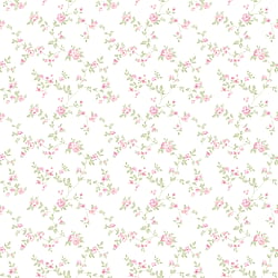 Galerie Wallcoverings Product Code G56649 - Small Prints Wallpaper Collection - Pink Green Cream Colours - Pink, green Design