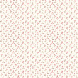Galerie Wallcoverings Product Code G56709 - Small Prints Wallpaper Collection - Red Cream Brown Colours - Vintage Bud Design