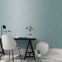 Galerie Wallcoverings Product Code G67684 - Special Fx Wallpaper Collection - Blue Silver Colours - Vertical Textile Design