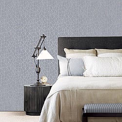 Galerie Wallcoverings Product Code G67697 - Special Fx Wallpaper Collection - Silver Grey Colours - Glitter Web Design