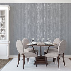 Galerie Wallcoverings Product Code G67709 - Special Fx Wallpaper Collection - Silver Grey Colours - Glitter Stripe Design