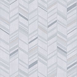 Galerie Wallcoverings Product Code G67711 - Special Fx Wallpaper Collection - Silver Grey Blue Colours - Glitter Chevrons Design