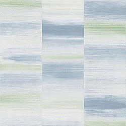 Galerie Wallcoverings Product Code G67743 - Special Fx Wallpaper Collection - Blue Green Silver Colours - Glitter Block Design
