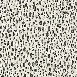 Galerie Wallcoverings Product Code G67762 - Natural Fx 2 Wallpaper Collection - Off-White, Black Colours - Leopard Design