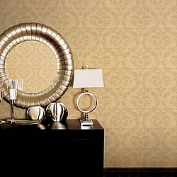 Galerie Wallcoverings Product Code G67779 - Ambiance Wallpaper Collection - Ochre Gold Colours - In Lay Design