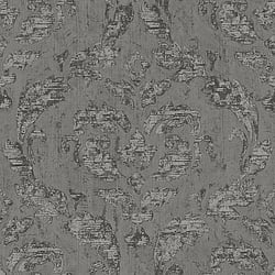 Galerie Wallcoverings Product Code G67782 - Utopia Wallpaper Collection - Charcoal Silver Colours - In Lay Design