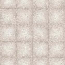 Galerie Wallcoverings Product Code G67796 - Ambiance Wallpaper Collection - Beige Colours - Metallic Tile Design