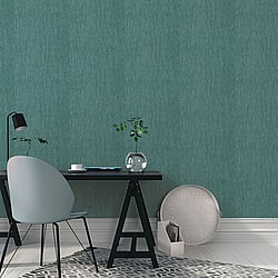 Galerie Wallcoverings Product Code G67813 - Ambiance Wallpaper Collection - Turquoise Colours - Leaf Emboss Design