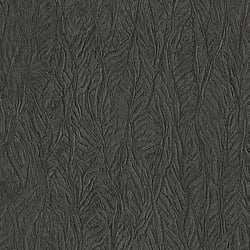 Galerie Wallcoverings Product Code G67815 - Ambiance Wallpaper Collection - Charcoal Grey Silver Colours - Leaf Emboss Design