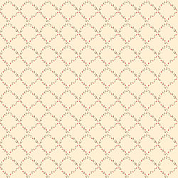 Galerie Wallcoverings Product Code G67904 - Miniatures 2 Wallpaper Collection - Cream Red Brown Colours - Small Rose Trail Design