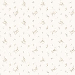 Galerie Wallcoverings Product Code G67916 - Miniatures 2 Wallpaper Collection - White Cream Colours - Small Floral Sprig Design