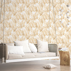 Galerie Wallcoverings Product Code G67946 - Organic Textures Wallpaper Collection - Beige Colours - Speckled Palm Design