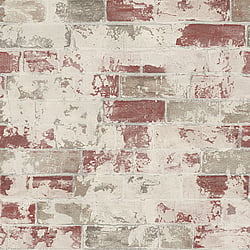 Galerie Wallcoverings Product Code G67988 - Organic Textures Wallpaper Collection - Beige Red Tan Colours - Brick Design