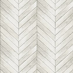 Galerie Wallcoverings Product Code G68000 - Natural Fx 2 Wallpaper Collection - Cream Colours - Chevron Wood Design