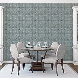 Galerie Wallcoverings Product Code G68020 - Utopia Wallpaper Collection -  Arch Array Design
