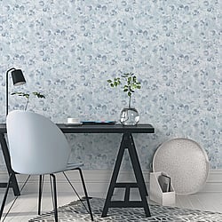 Galerie Wallcoverings Product Code G78236 - Atmosphere Wallpaper Collection - Blue Colours - Bubble Up Design