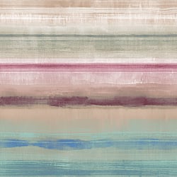 Galerie Wallcoverings Product Code G78268 - Atmosphere Wallpaper Collection - Turquoise Magenta Colours - Skye Stripe Design