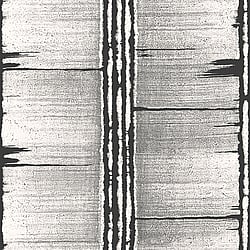 Galerie Wallcoverings Product Code G78283 - Bazaar Wallpaper Collection - Black Grey Colours - Bark Stripe Design