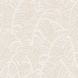 Galerie Wallcoverings Product Code G78300 - Bazaar Wallpaper Collection - Neutral Taupe Colours - Broadleaf Design