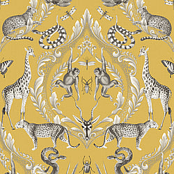 Galerie Wallcoverings Product Code G78315 - Bazaar Wallpaper Collection - Yellow Colours - Menagerie Design