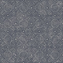 Galerie Wallcoverings Product Code G78317 - Bazaar Wallpaper Collection - Navy Colours - Moroccan Paisley Design