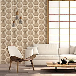 Galerie Wallcoverings Product Code G78332 - Bazaar Wallpaper Collection - Brown Gold Colours - Soleil Design