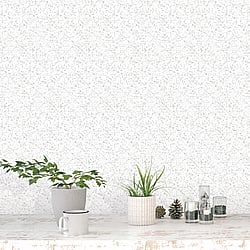Galerie Wallcoverings Product Code G78336 - Bazaar Wallpaper Collection - Light Grey Colours - Tangier Tile Design