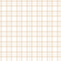 Galerie Wallcoverings Product Code G78393 - Tiny Tots 2 Wallpaper Collection - Beige Colours - Plaid Design