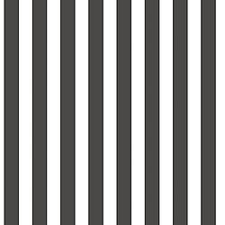 Galerie Wallcoverings Product Code G78399 - Tiny Tots 2 Wallpaper Collection - Black Colours - Regency Stripe Design