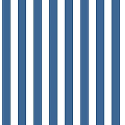 Galerie Wallcoverings Product Code G78400 - Tiny Tots 2 Wallpaper Collection - Cobalt Blue Colours - Regency Stripe Design