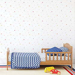 Galerie Wallcoverings Product Code G78414 - Tiny Tots 2 Wallpaper Collection - Primary Colours - Stars Design