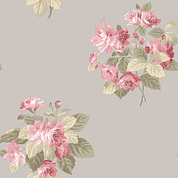 Galerie Wallcoverings Product Code G78501 - Secret Garden Wallpaper Collection -  Classic Bouquet Design