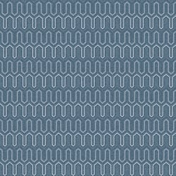 Galerie Wallcoverings Product Code GX37618 - Geometrix Wallpaper Collection - Denim Blues Colours - Zig Zag Design
