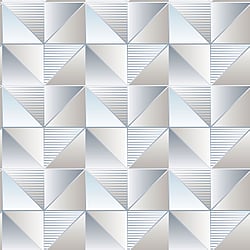 Galerie Wallcoverings Product Code GX37634 - Geometrix Wallpaper Collection - Blue Grey Colours - Cubist Design