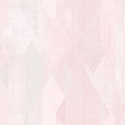 Galerie Wallcoverings Product Code GX37636 - Geometrix Wallpaper Collection - Pink Light Grey Colours - Glass Shard Geo Design