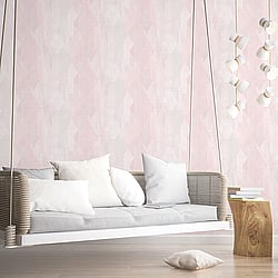 Galerie Wallcoverings Product Code GX37636 - Geometrix Wallpaper Collection - Pink Light Grey Colours - Glass Shard Geo Design