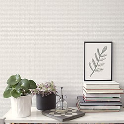 Galerie Wallcoverings Product Code GX37650 - Geometrix Wallpaper Collection - Grey Colours - Mini Leaf Texture Design