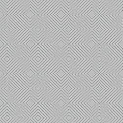 Galerie Wallcoverings Product Code HO20001 - Home Wallpaper Collection - Grey Silver Colours - Geo Diamond Motif Design